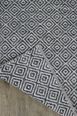 ABISKO Handtuftad matta grey mix 60/90