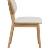 BARRETT Stol ek/ljusbeige tyg