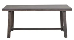 BROOKLYN matbord 170x95 mörkbrun ek