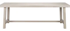 BROOKLYN matbord 170x95 vitpigmenterad ek