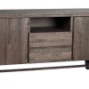 BROOKLYN sideboard 160 mörkbrun ek