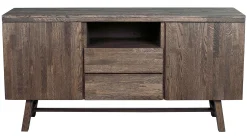 BROOKLYN sideboard 160 mörkbrun ek