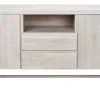 BROOKLYN sideboard 160 vitpigmenterad ek