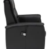CAESAR Reclinerfåtölj 1 motor LiftUp Medium läder Soleda/skai 441 svart