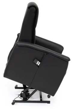 CAESAR Reclinerfåtölj 1 motor LiftUp Medium läder Soleda/skai 441 svart
