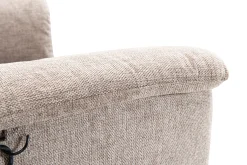 CAESAR Reclinerfåtölj 1 motor LiftUp Medium tyg Brego 3591 light brown