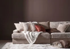 CARISSA Soffa 4S 297cm tyg Cremona 14 beige