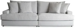 CARISSA Soffa 2,5S 255cm tyg Neve 80 limestone
