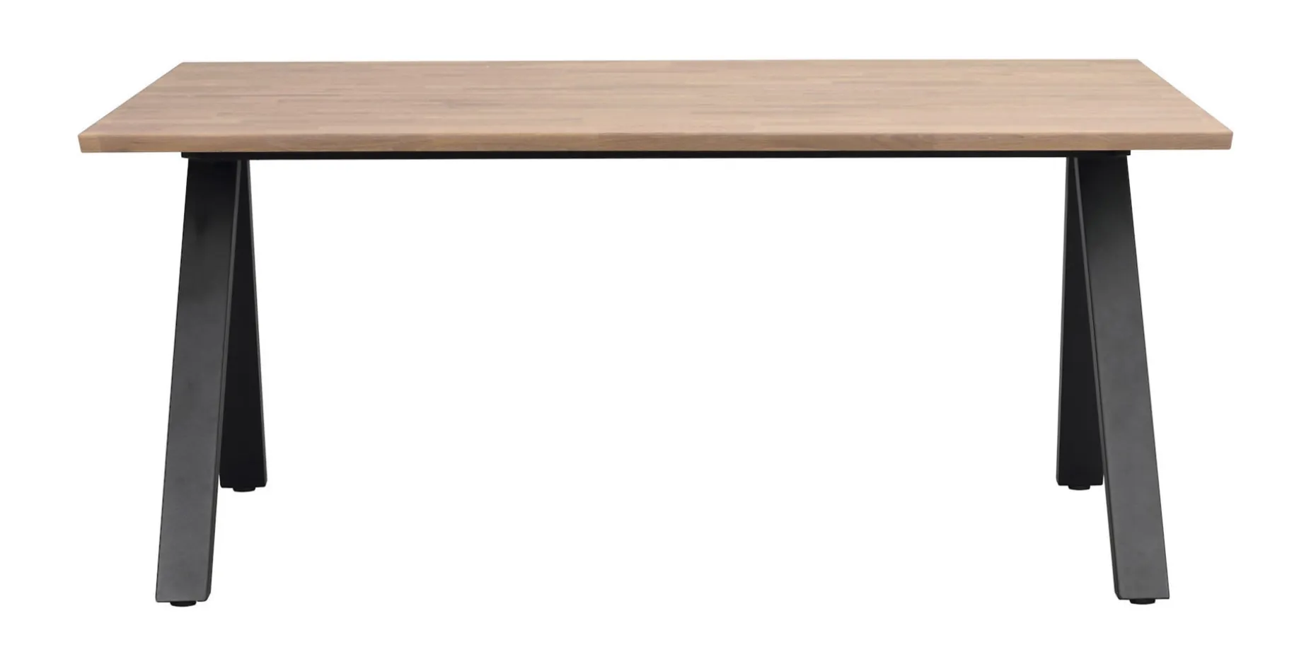 CARRADALE Matbord 170 ek/V-ben svart metall