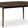 CIELO Iläggsskiva 110x40cm massiv rökoljad ek