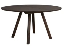 CLAPPERTON Matbord runt Ø140 brun ek