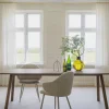 CLAPPERTON Matbord 220x95 sandfärgad ek