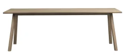 CLAPPERTON Matbord 220x95 sandfärgad ek