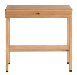 CORA Sideboard Oljad Ek / Svart Stål