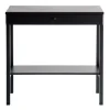 CORA Sideboard Svartbetsad Ek / Svart Stål