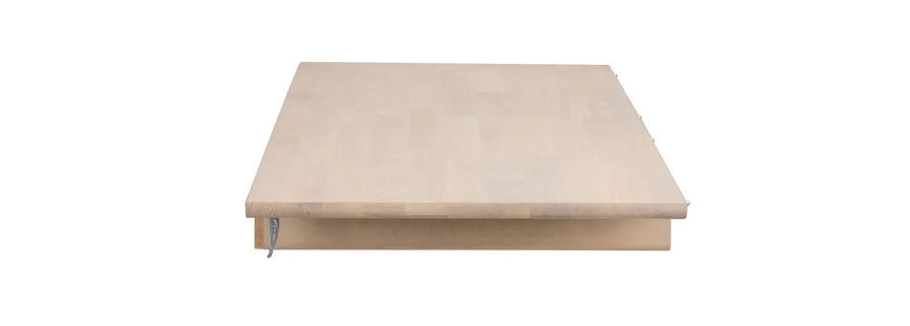 DERRYMORE Ilägg 45 vitpigmenterad ek