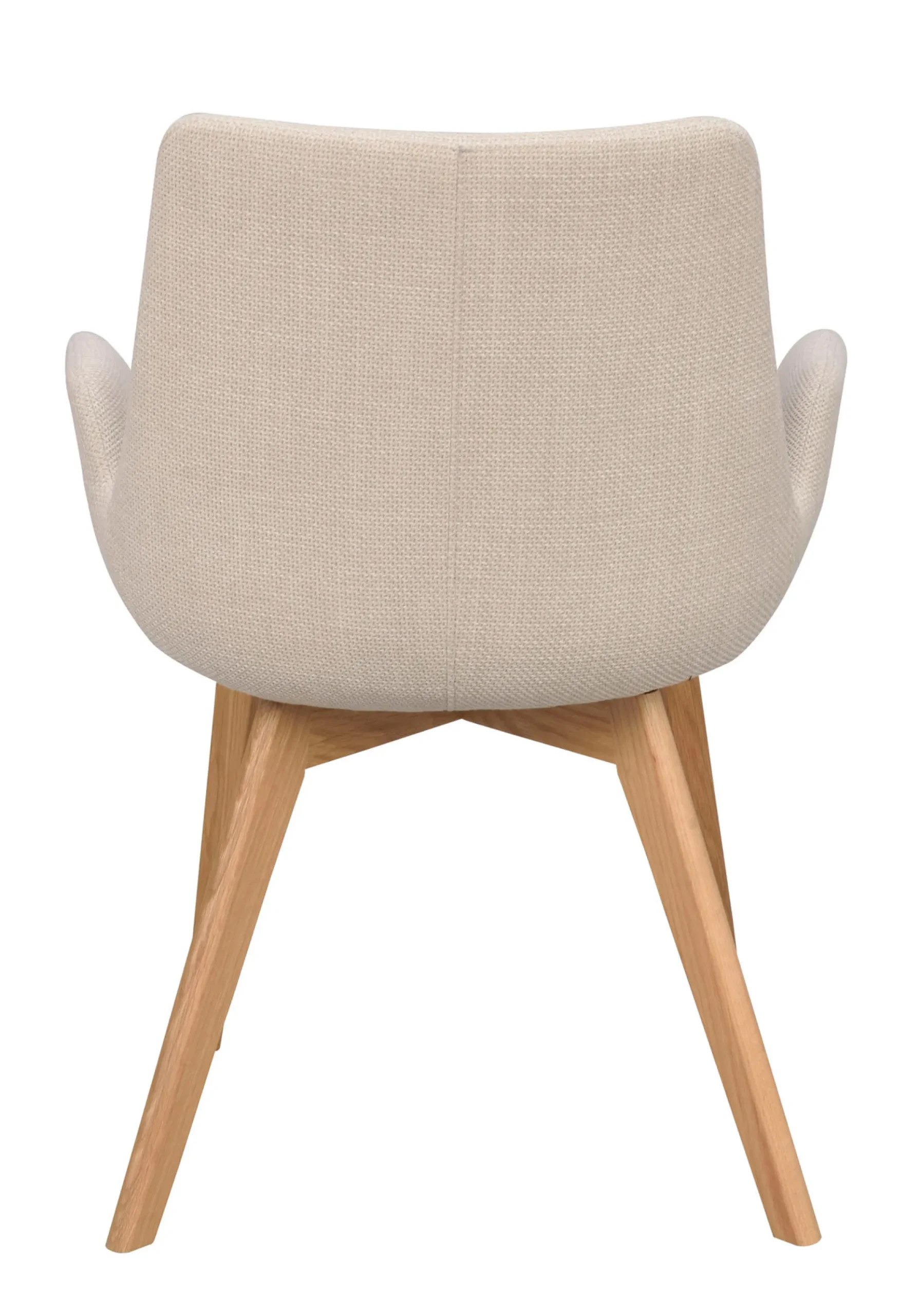 DRIMSDALE karmstol beige tyg/ekben