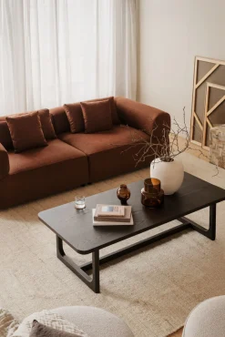 DRISCOLL Soffbord 160x70 brun ek