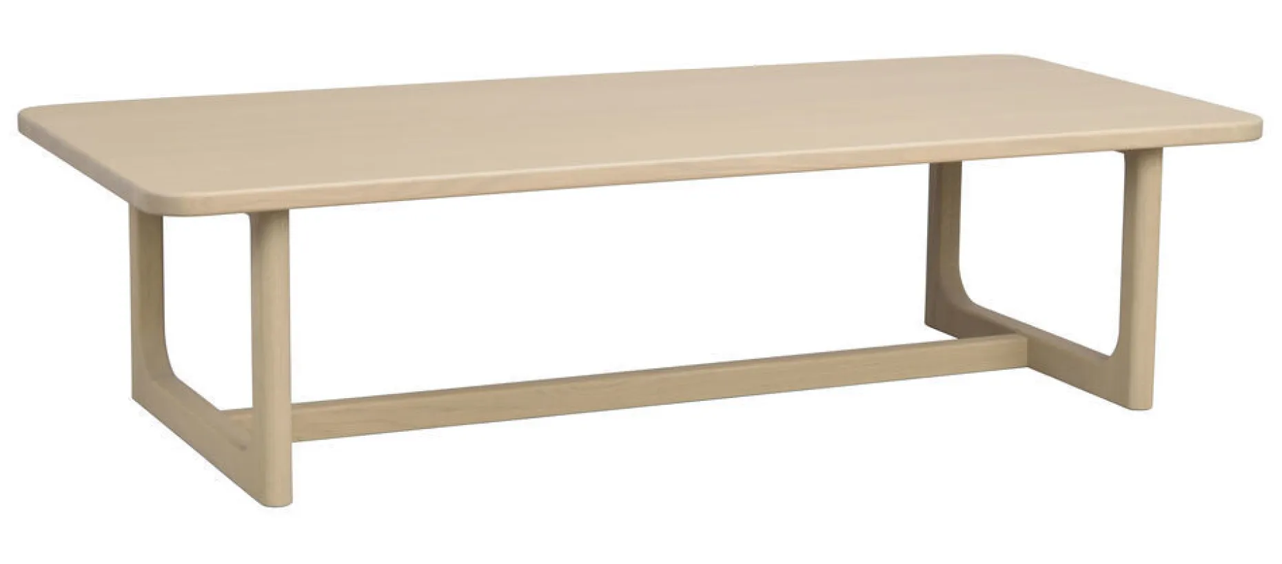 DRISCOLL Soffbord 160x70 vitpigmenterad ek
