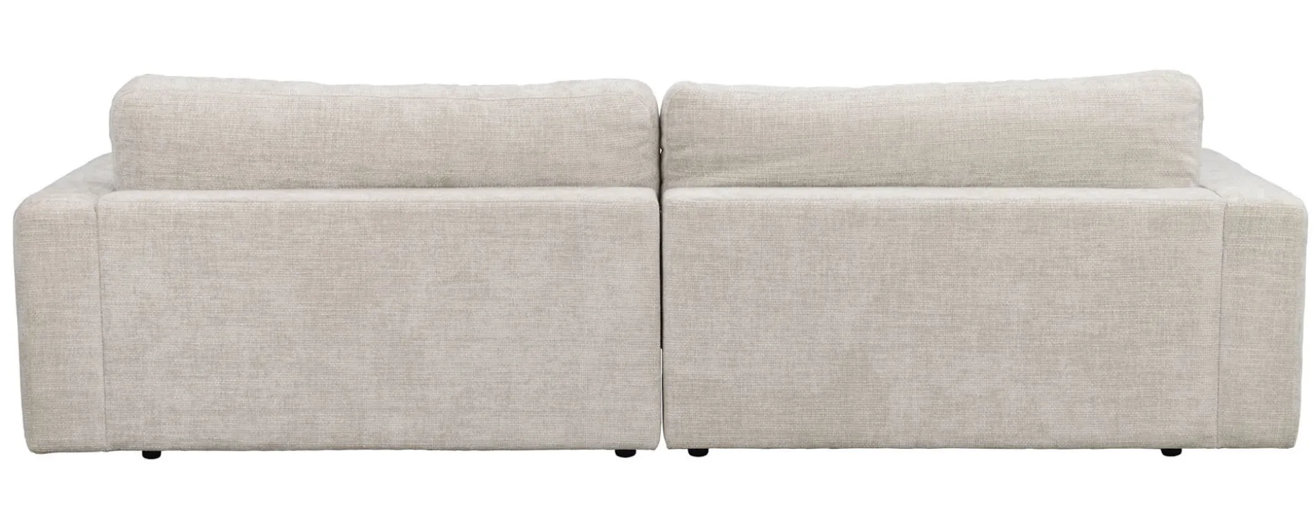 DUNCAN 3-sits soffa ljusgrått tyg (k3)