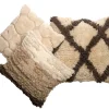ELLORA Kuddfodral natur/brun 50x50cm 100% ull/100% bomull Endast kemtvätt