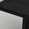 EMMETT Matbord 240 svartlackad ask