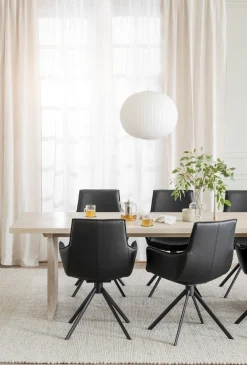 EMMETT Matbord 240 vitpigmenterad ek
