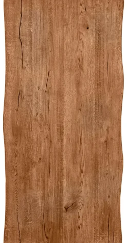 EXXET matbord 210 cm oljad ek, svart U-ben