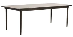 FAIRMOUNT Matbord 220x95 beige HPL/brun ek