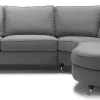 FALLSTONE Hörnsoffa m ö avslut höger tyg King dark grey
