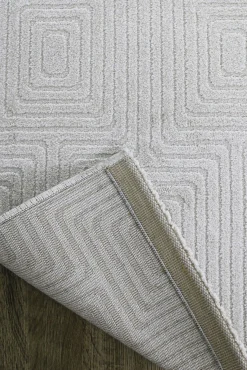 FERN Wiltonmatta 0, offwhite 160x230