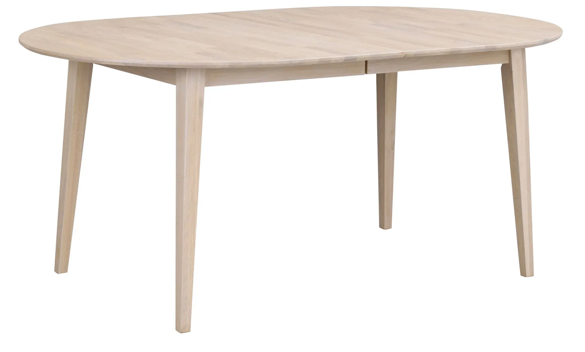 FILIPPA Matbord ovalt 170/210x105 vitpigment ek
