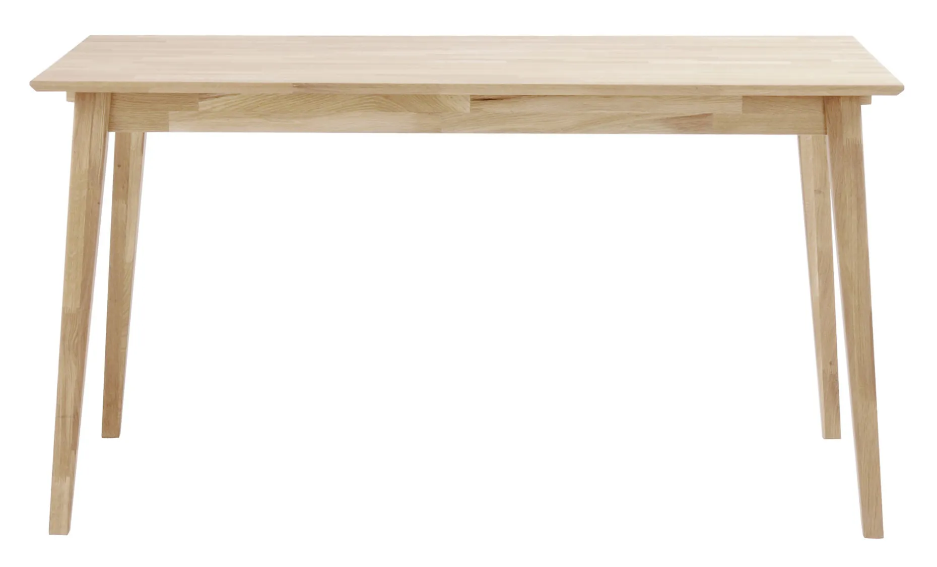 FILIPPA Matbord 140x90 vitpigment ek
