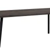 FRED matbord 240 mörkbrun ek/svart