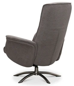 HEMSE Snurrfåtölj med pall, tyg Loft 3 beige