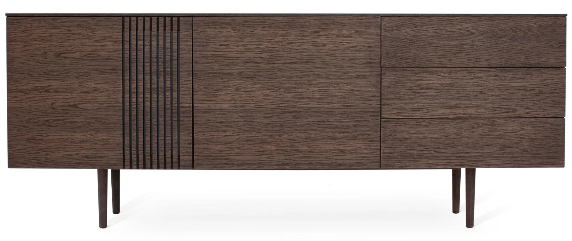 JOEL Sideboard rökbetsad/lackad ek