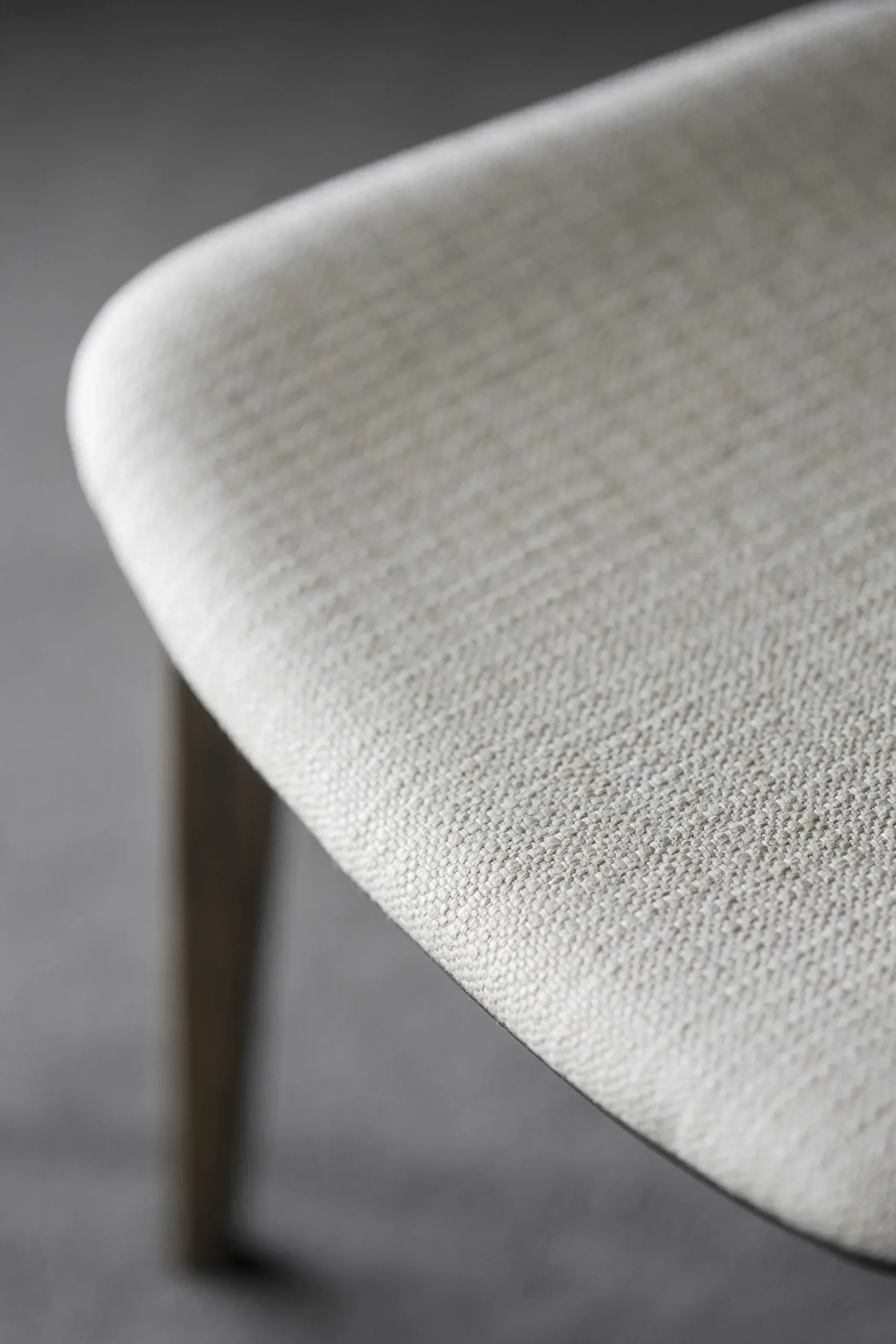 KATO stol brun ek/beige tyg