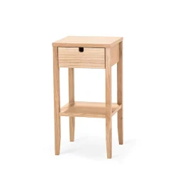 KLINTE Sängbord oljad ek