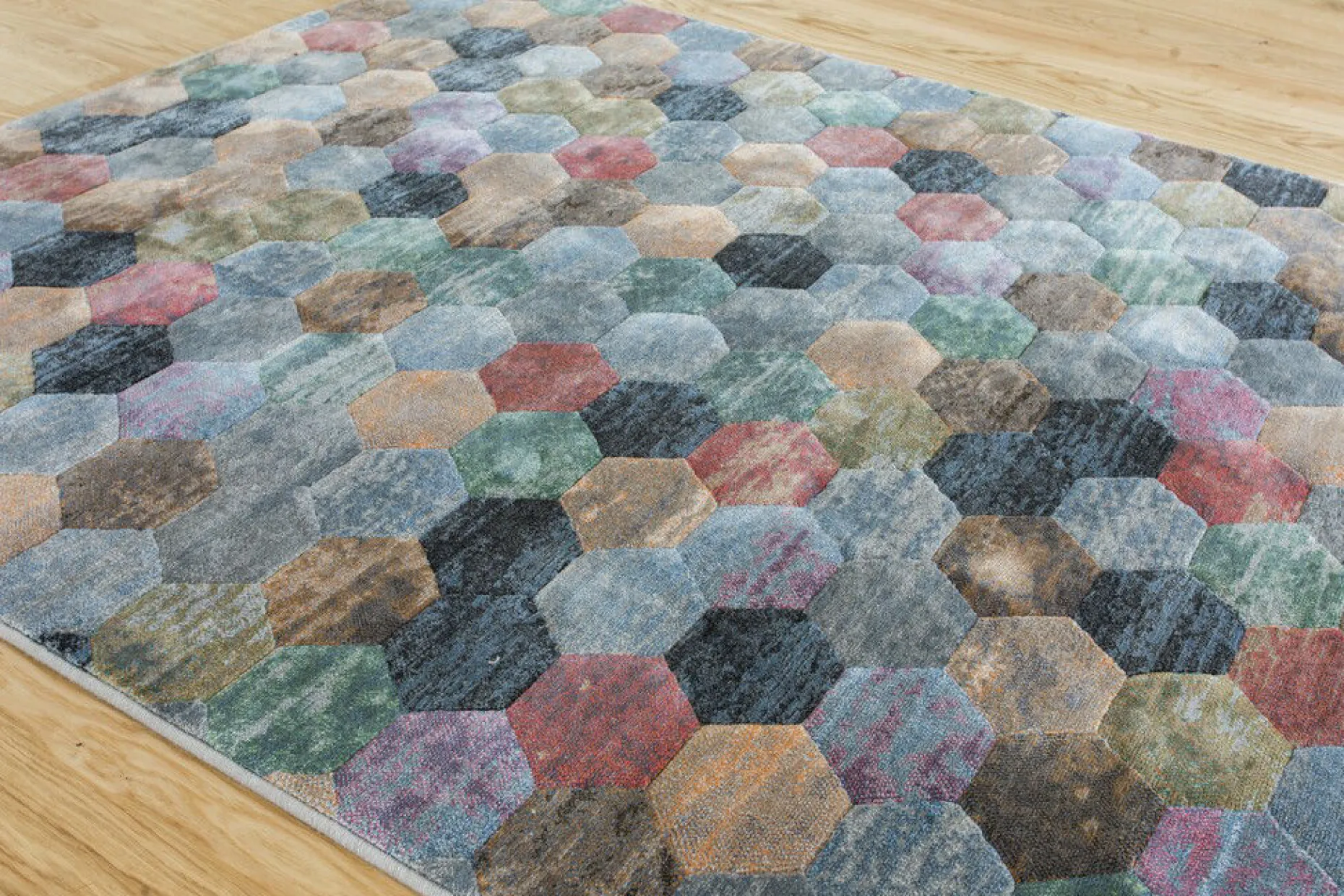 KUPA Wiltonmatta 20, multi 160x230