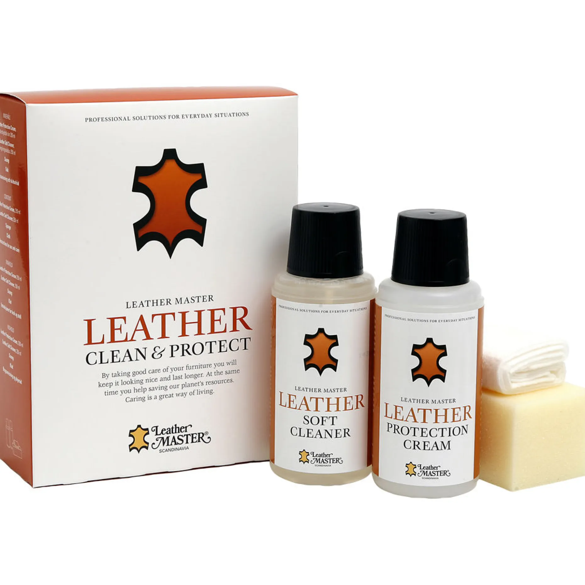 Leather Clean & Protect Maxi, 2 x 250 ml
