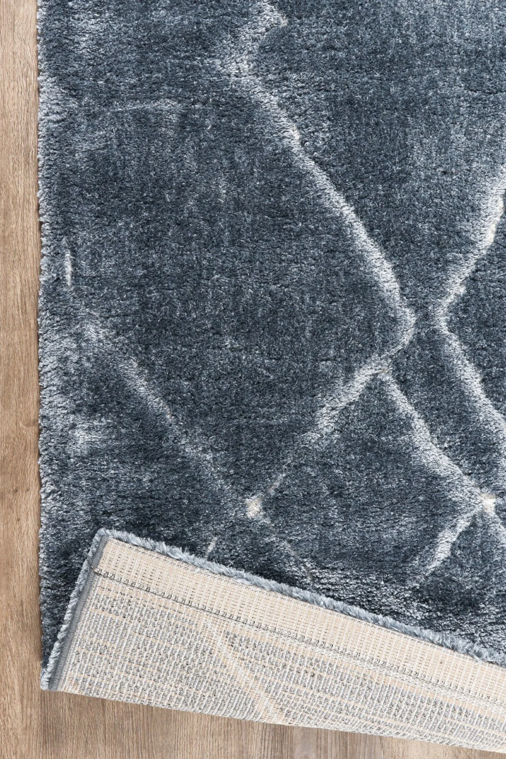 LINDI Wiltonmatta blå 200x290