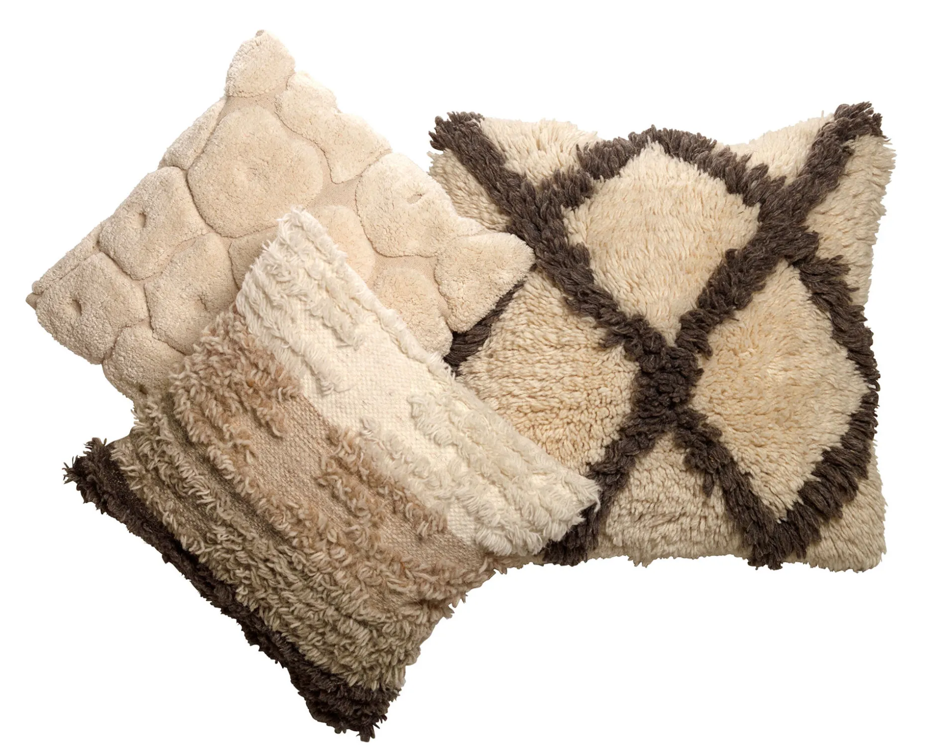 LUFSEN Kuddfodral multi 45x45cm 60% ull, 40% bomull Endast kemtvätt