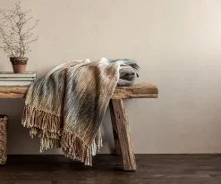LUMI Pläd multi 170x130cm 100% Akryl Kemtvätt