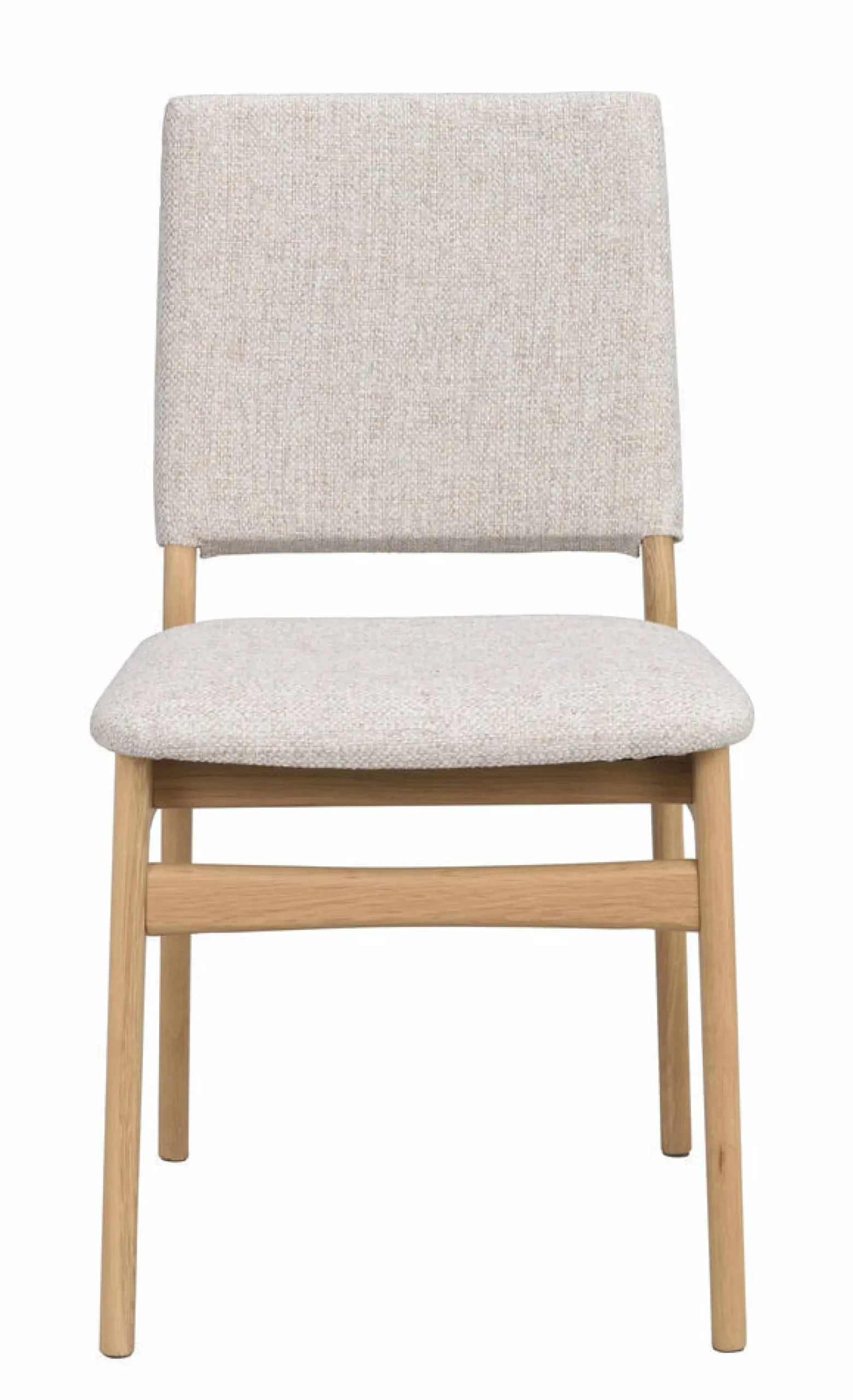 MEDFORD Stol ek/ljusbeige tyg