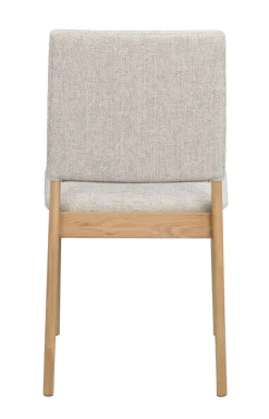 MEDFORD Stol ek/ljusbeige tyg