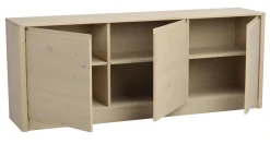 MELSTONE Sideboard 180 H70 vitpigmenterad ek