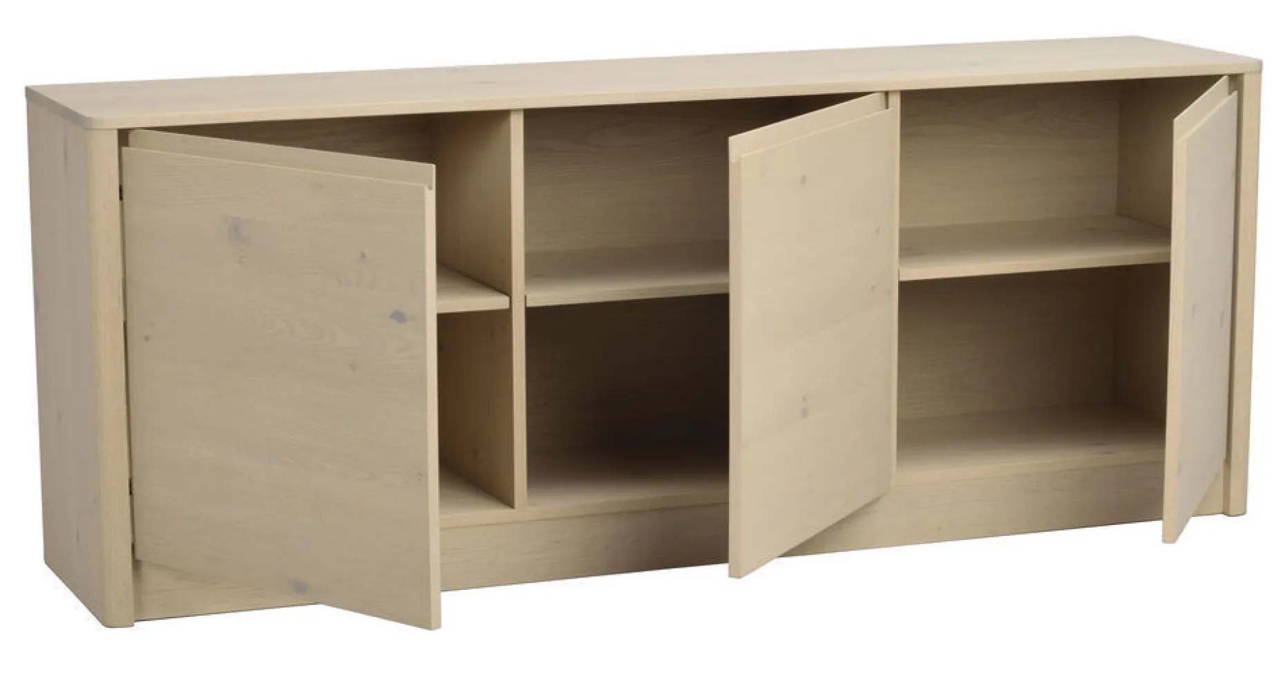 MELSTONE Sideboard 180 H70 vitpigmenterad ek