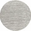 NATURE Handvävd ullmatta 3, beige Ø 150 cm