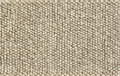NATURE Handvävd ullmatta 3, beige 140/200 cm