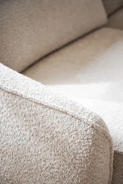 NORRIS soffa 4-sits ljusbeige tyg Anna #2 (k3)
